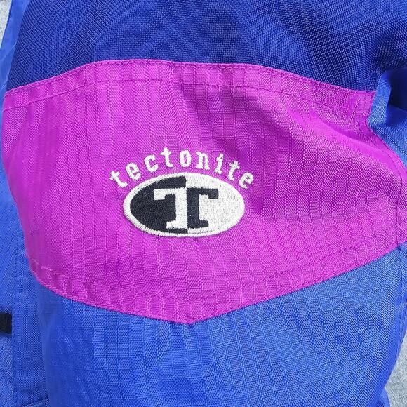 Columbia Jacket Kid Size 7 8 Purple Tectonite Heavyweight Down Hooded Snow Coat - Picture 9 of 16